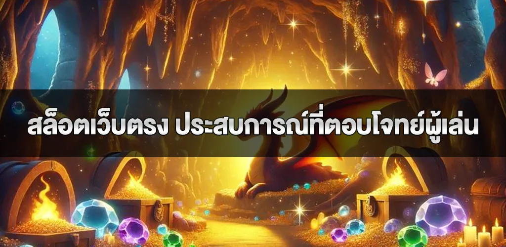 สล็อตเว็บตรง ประสบการณ์ที่ตอบโจทย์ผู้เล่นสล็อตในยุคใหม่